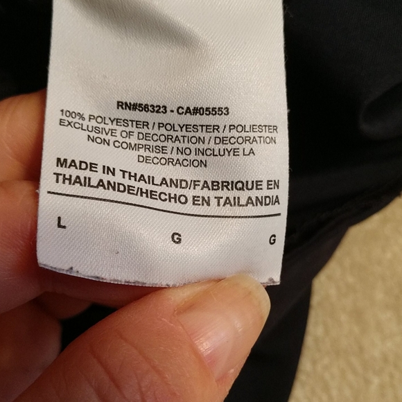 2 pair navy exercise shorts sz large - Picture 4 of 9